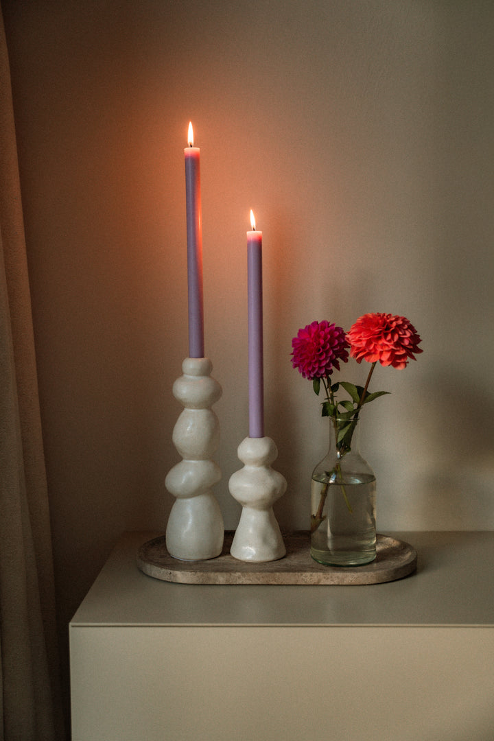 plateau beige marmer M