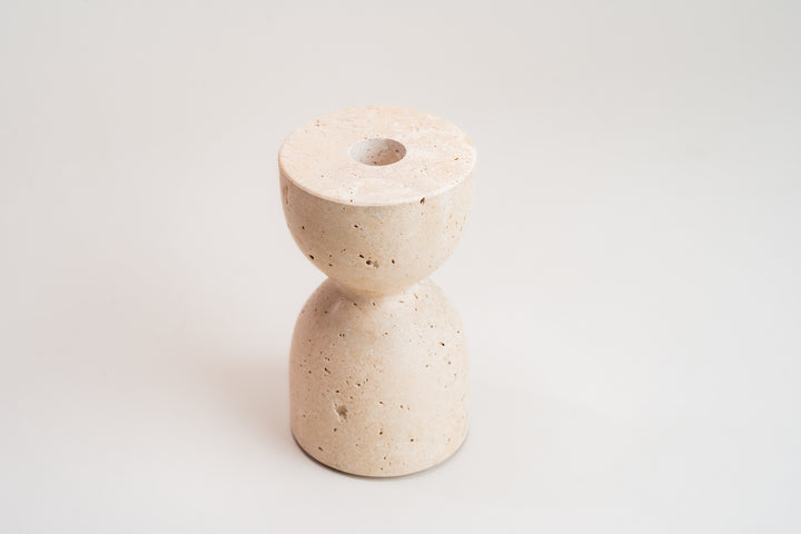 kandelaar marmer wit